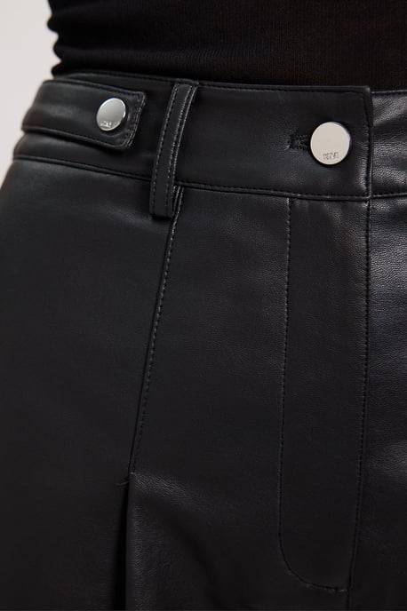 Faux Leather City Short - Image 4