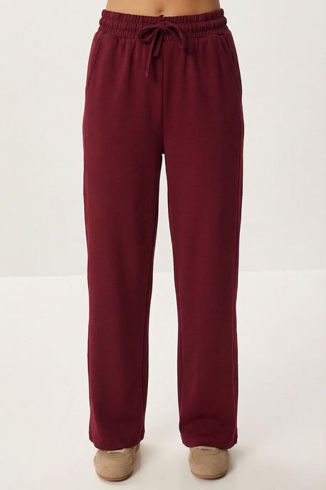 Polokraag Blouse & Midden Taille Wijde Pantalon Twee-Delig Set - Image 5