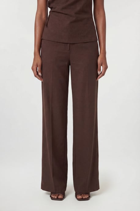 Cupro Touch Trouser Co Ord - Image 4