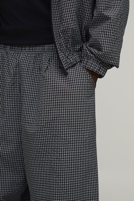 Extreme Parachute Check NylonTrouser - Image 3