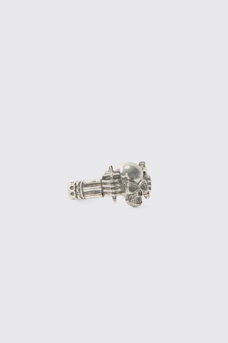 Silver Skull Ring - Image 1