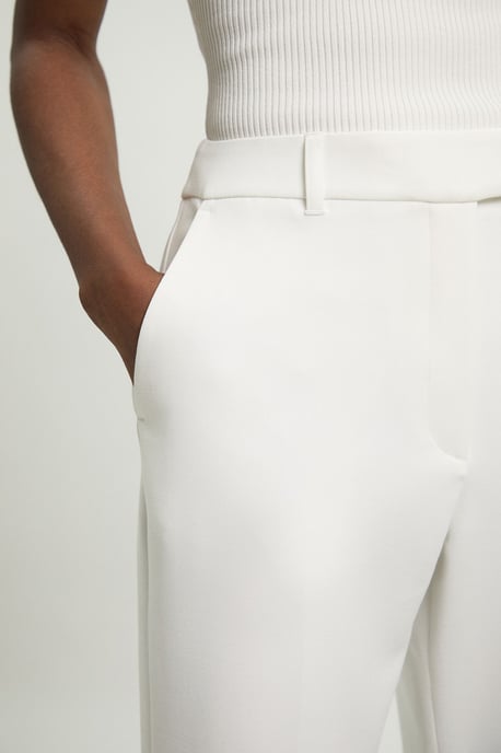 Compact Stretch Tailored Straight Leg Trouser - Image 4