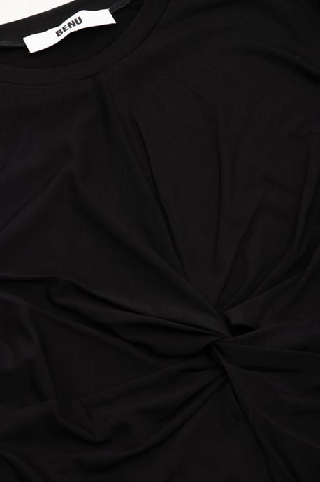 BENU svart vriden dam-T-shirt - Image 6
