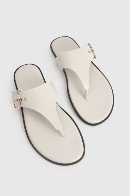 Flip Flop Buckle Toe Post Flip Flops - Image 5