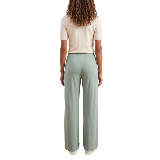 Kenneth Cole Womens Leggings Pull On Wide Leg Trouser Rise Stretchable Bottom - Image 2
