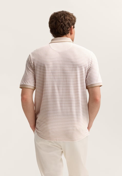 Bugatti Herren Polo shirt Modern Fit van een katoenmix - Image 2