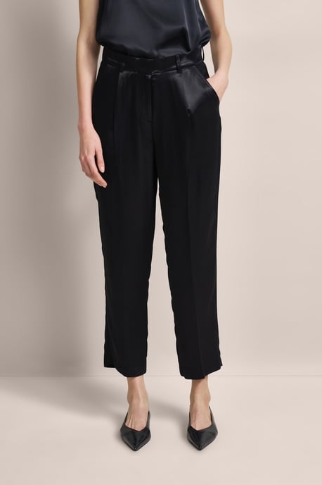 Bugatti Damen Casual broek met vouw - Image 1