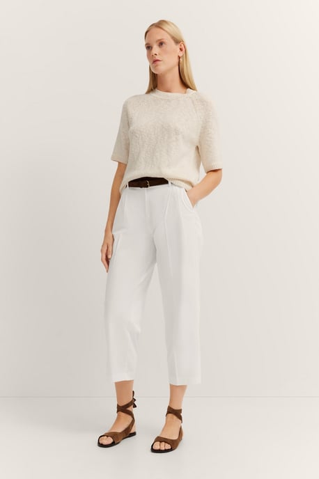 Bugatti Damen Chino met plooi - Image 4
