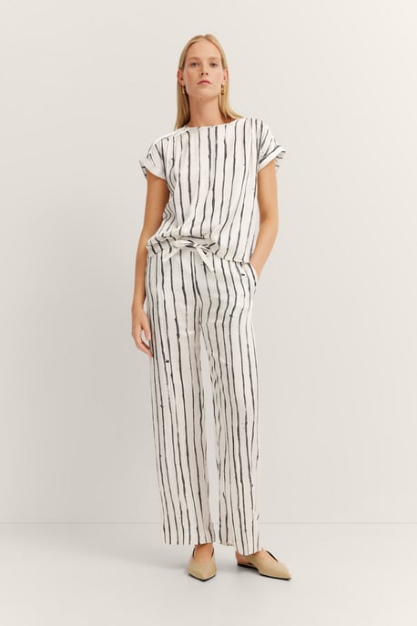 Bugatti Damen Broek met elastische tailleband - Image 4