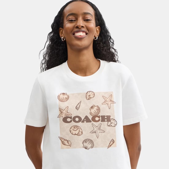 Shell Signature Square Classic T-Shirt In Organic Cotton - Image 4