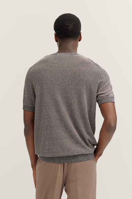 Bugatti Herren Strick-Shirt mit Wabenstruktur - Image 2