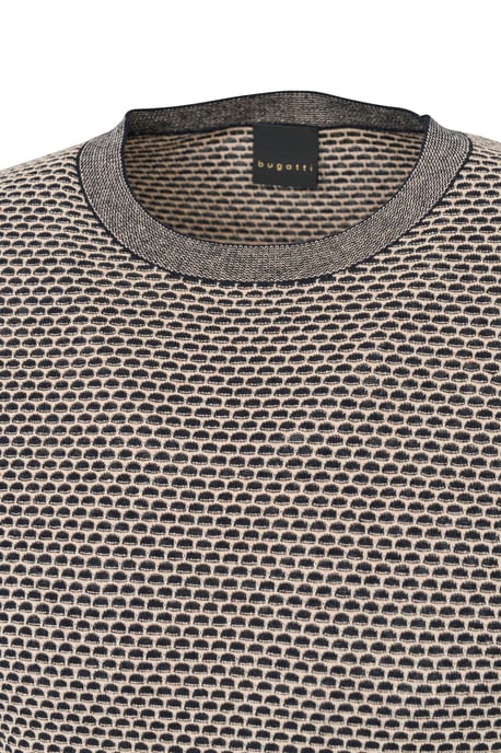 Bugatti Herren Strick-Shirt mit Wabenstruktur - Image 5
