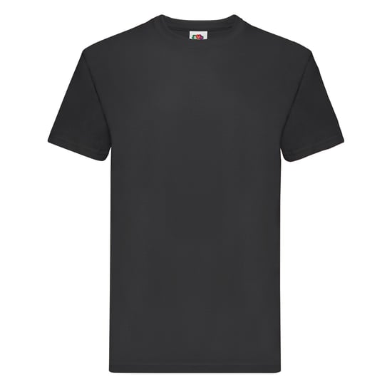 Fruit of the Loom Heren Super Premium T-Shirt (Zwart) - Image 1