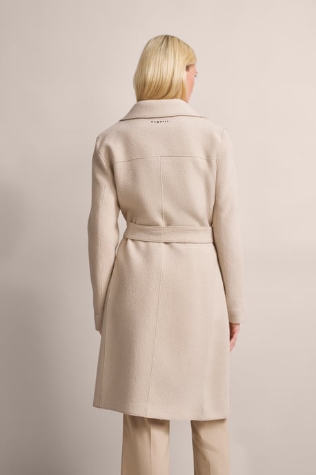 Bugatti Damen Wollen trenchcoat met reverskraag - Image 2