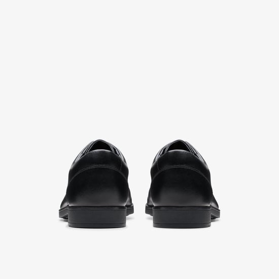 Scala Step Youth Black Leather Shoes - Image 5