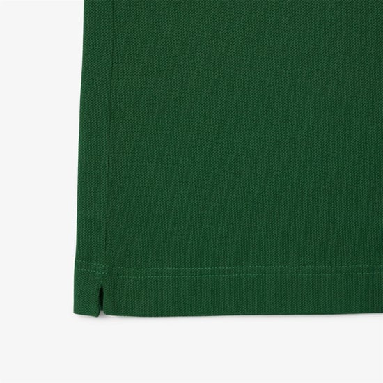 Men's Lacoste Collar L.12.12 Polo Shirt in Green - Image 3
