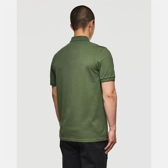 Men's Weekend Offender Caneiros Polo Shirt in Green - Image 3