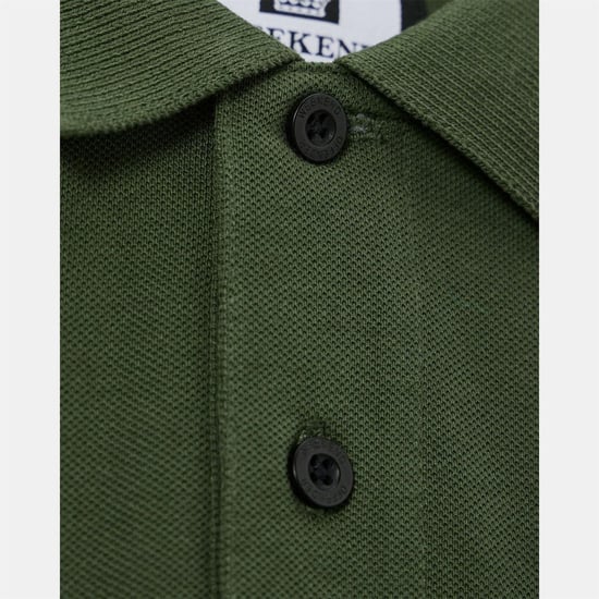 Men's Weekend Offender Caneiros Polo Shirt in Green - Image 6