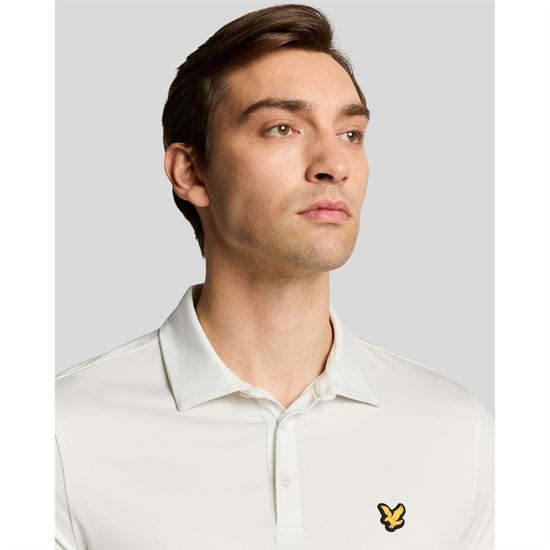Men's Lyle And Scott Polo Shirt in White - Image 4