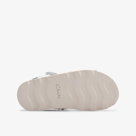 Crown Skip K. White Patent Sandals - Image 3
