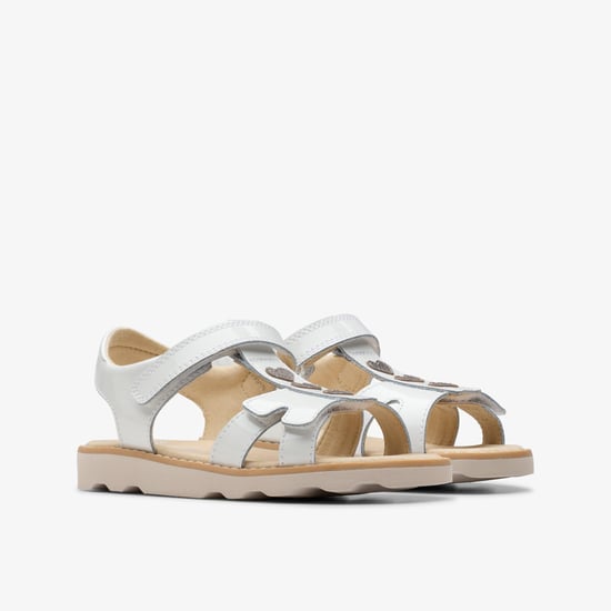 Crown Skip K. White Patent Sandals - Image 4