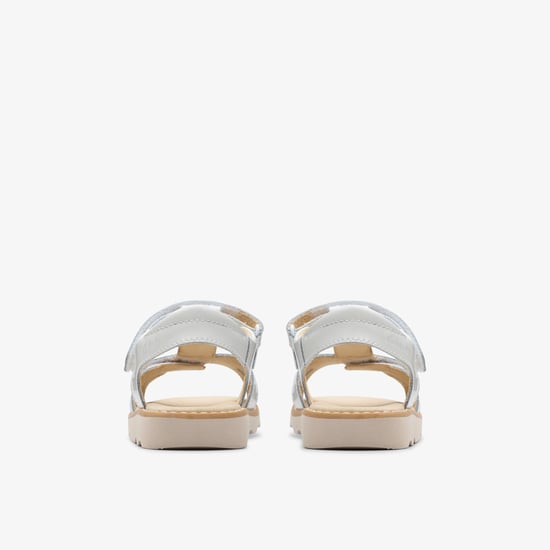 Crown Skip K. White Patent Sandals - Image 5