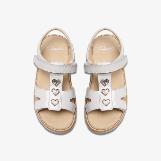 Crown Skip K. White Patent Sandals - Image 6