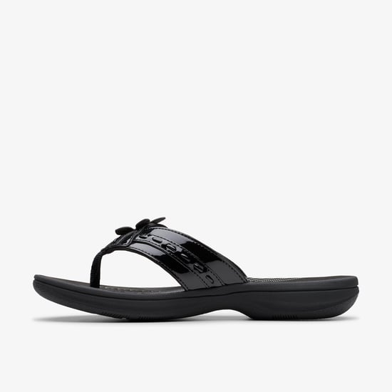 Brinkley Opal Black Pat Sandals - Image 2