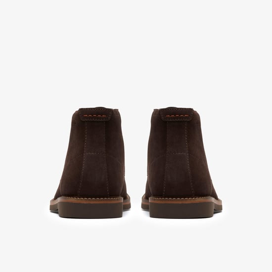 AtticusLT Mid Dark Brown Suede Boots - Image 5