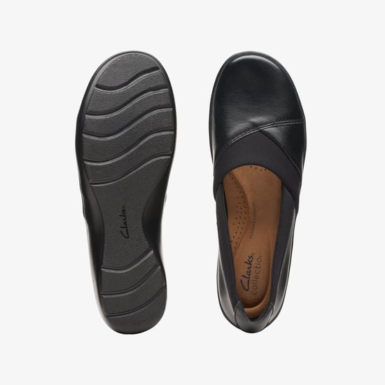 Cora Charm Black Leather Shoes - Image 6