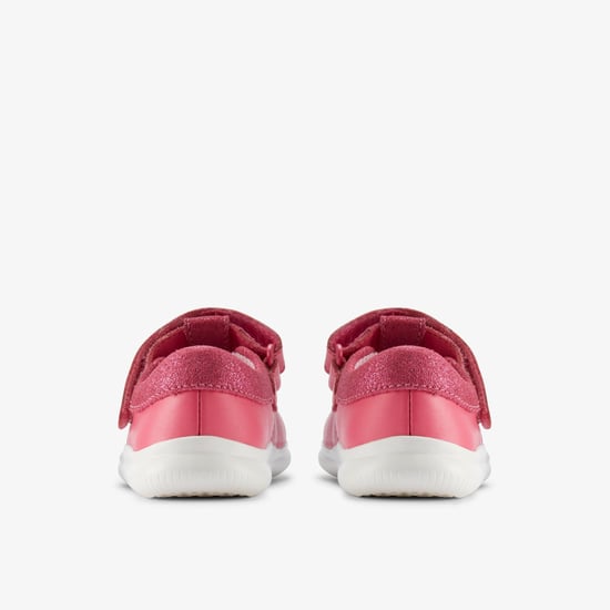 Crest Wish Toddler Bright Pink Leather Shoes - Image 5