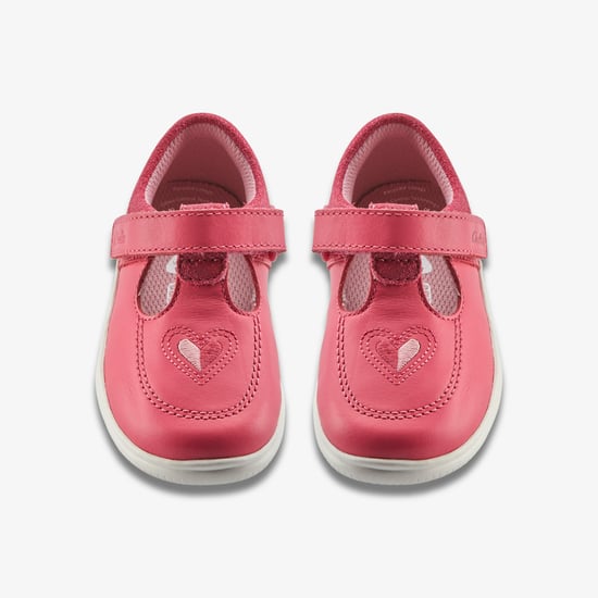 Crest Wish Toddler Bright Pink Leather Shoes - Image 6