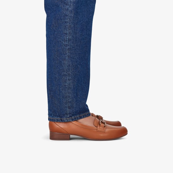 Juliet Echo Tan Leather Shoes - Image 2