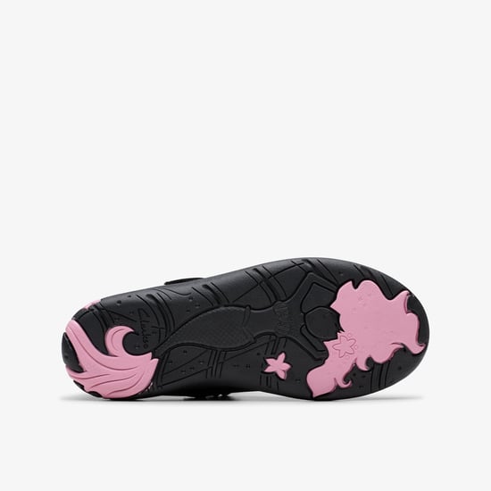 Sea Jewel K Black Leather Shoes - Image 3