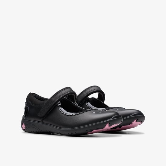 Sea Jewel K Black Leather Shoes - Image 4