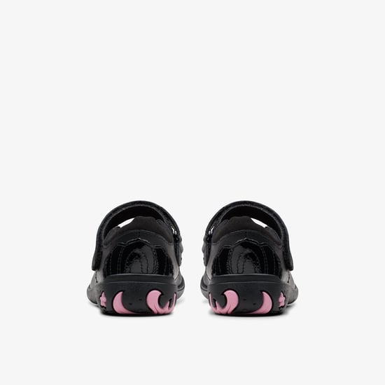 Sea Jewel K Black Leather Shoes - Image 5
