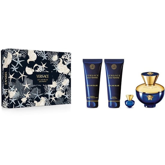 Versace Dylan Blue Femme Gift Set (Eau De Parfum 100ml + Body Lotion 100ml + Shower Gel 100ml + Eau De Parfum 5ml) - Image 3