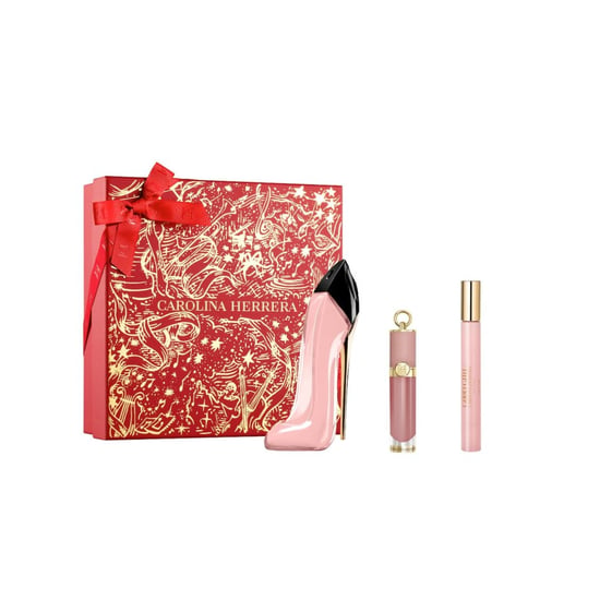 Carolina Herrera Good Girl Blush Gift Set (Eau De Parfum 80ml + Lipstick + Eau De Parfum 10ml) - Image 1