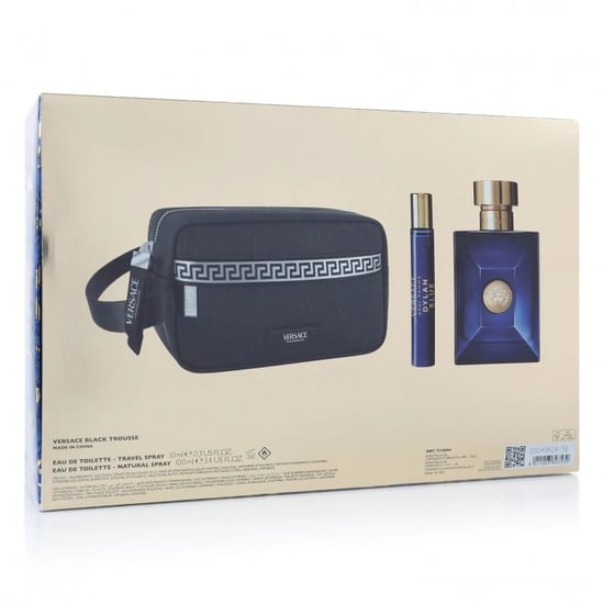 Versace Dylan Blue Gift Set (Eau De Toilette 100ml + Eau De Toilette 10ml + Bag) - Image 4
