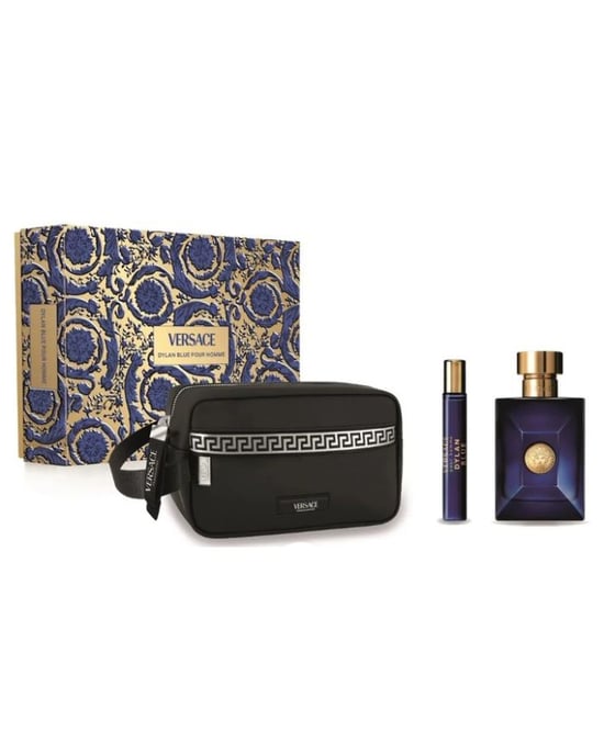 Versace Dylan Blue Gift Set (Eau De Toilette 100ml + Eau De Toilette 10ml + Bag) - Image 5
