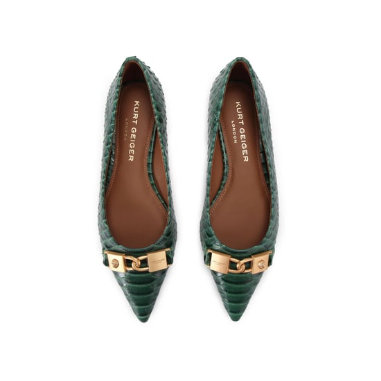 Kurt Geiger London  Kingsley Pointed Flat Ballet Flats - Image 2