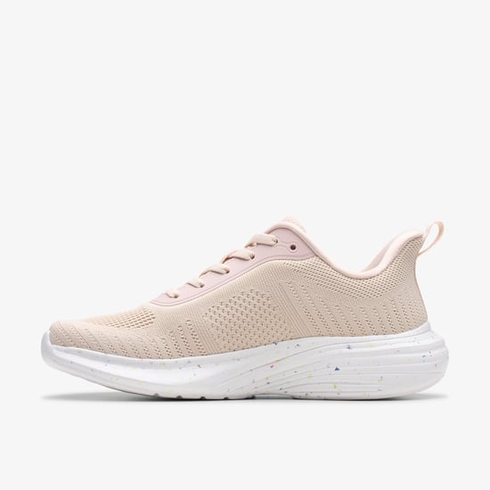 Izza Knit Blush Knit Trainers - Image 2