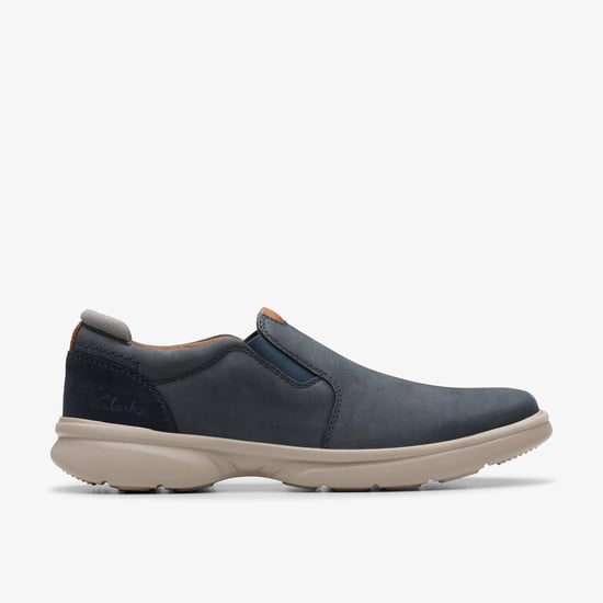 Bradley Ease Navy Nubuck Shoes - Image 1