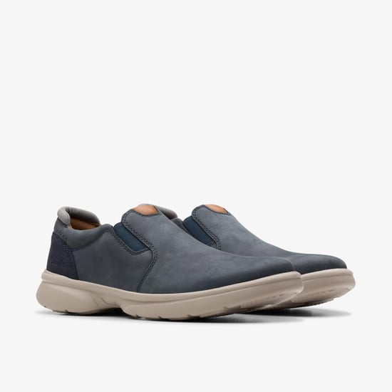 Bradley Ease Navy Nubuck Shoes - Image 4