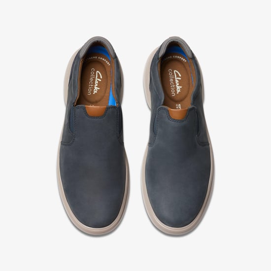 Bradley Ease Navy Nubuck Shoes - Image 6