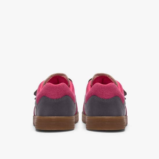 Disco Vibe K. Pewter Leather Trainers - Image 5