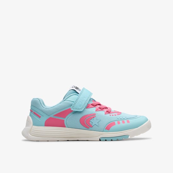 CicaStarFlexK. Blue/Pink Trainers - Image 1