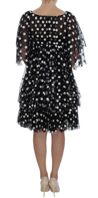 Dolce Gabbana stippen tulle mini-jurk - Image 3