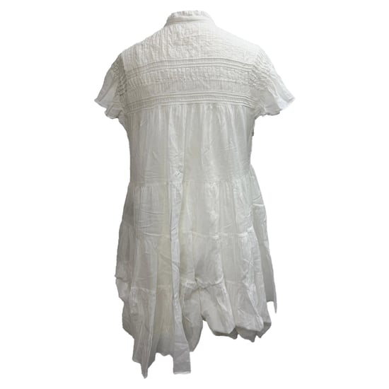 Isabel Marant Etoile Lanikaye Mini Dress in White Cotton - Image 3