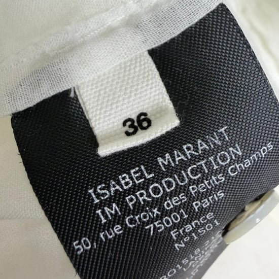 Isabel Marant Etoile Lanikaye Mini Dress in White Cotton - Image 6